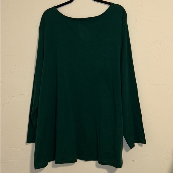 Croft & Barrow 4x Cardinal Round Neck Classic Christmas themed Long Sleeve Tee - Picture 7 of 12